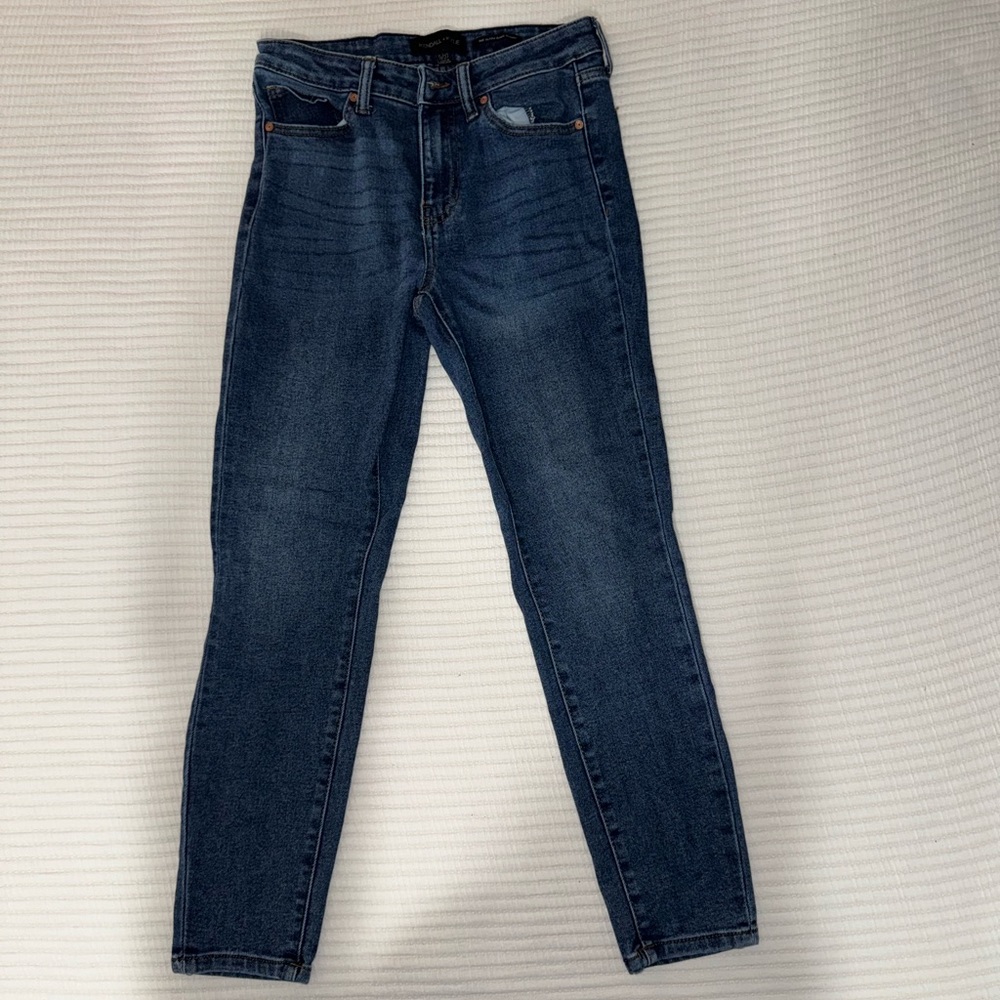 Kendall & Kylie Ultra Blue Skinny Jeans